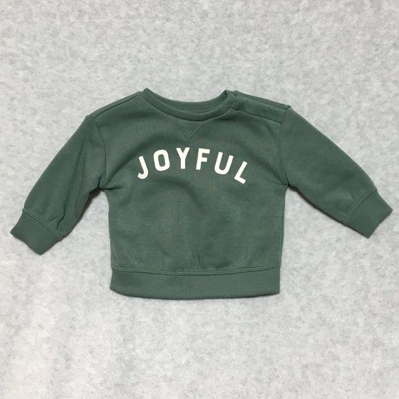 NWOT Little Co by Lauren Conrad Sweatshirt Pants NB 3 Pc Set Infant Joyful Green - Picture 2 of 9